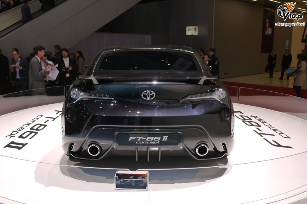 Toyota FT-86 II Concept na targach w Genewie