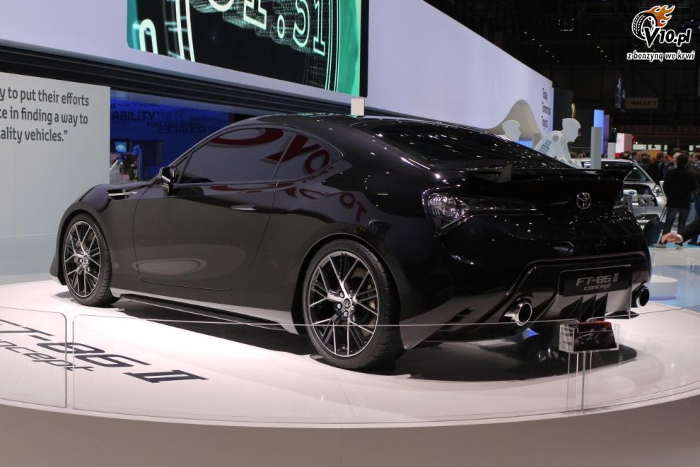 Toyota FT-86 II Concept na targach w Genewie