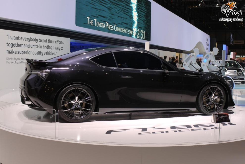 Toyota FT-86 II Concept na targach w Genewie