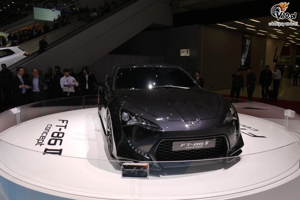 Toyota FT-86 II Concept na targach w Genewie