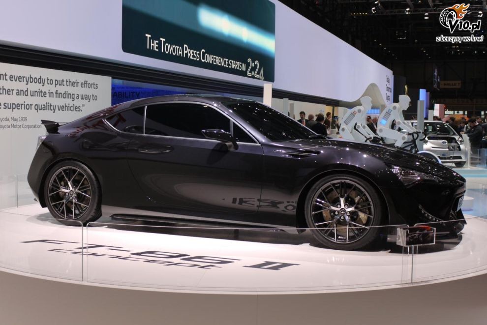Toyota FT-86 II Concept na targach w Genewie