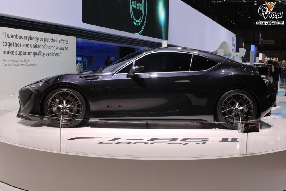 Toyota FT-86 II Concept na targach w Genewie