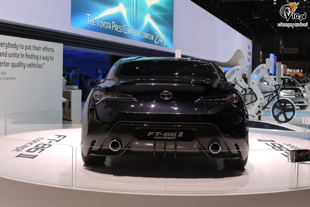 Toyota FT-86 II Concept na targach w Genewie