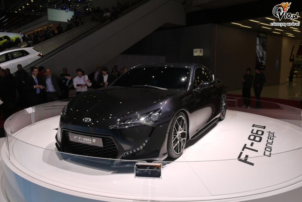 Toyota FT-86 II Concept na targach w Genewie