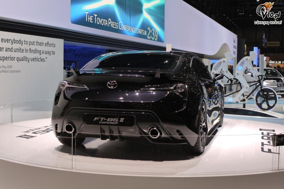 Toyota FT-86 II Concept na targach w Genewie