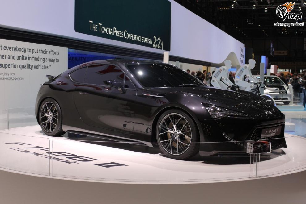 Toyota FT-86 II Concept na targach w Genewie