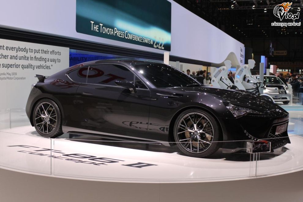 Toyota FT-86 II Concept na targach w Genewie