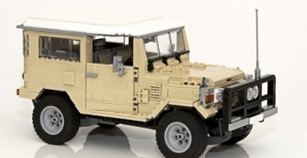 Toyota Land Cruiser z klocków Lego