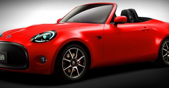 Toyota S-FR Roadster - wizualizacja