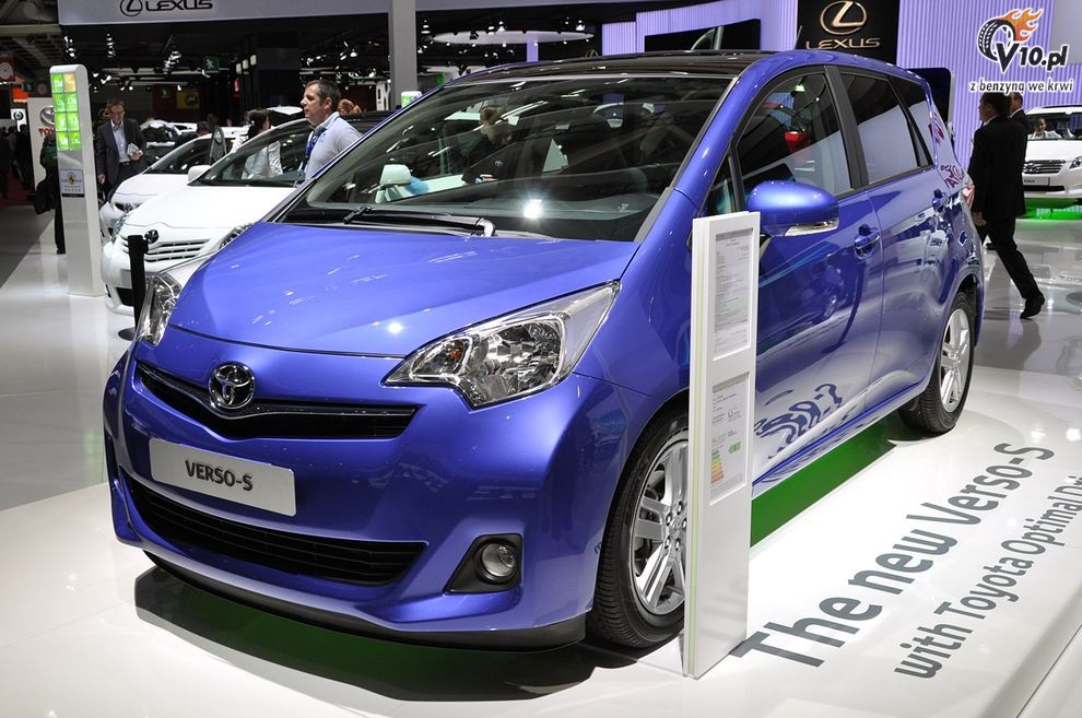 Nowa Toyota Verso-S - Paris Motor Show 2010