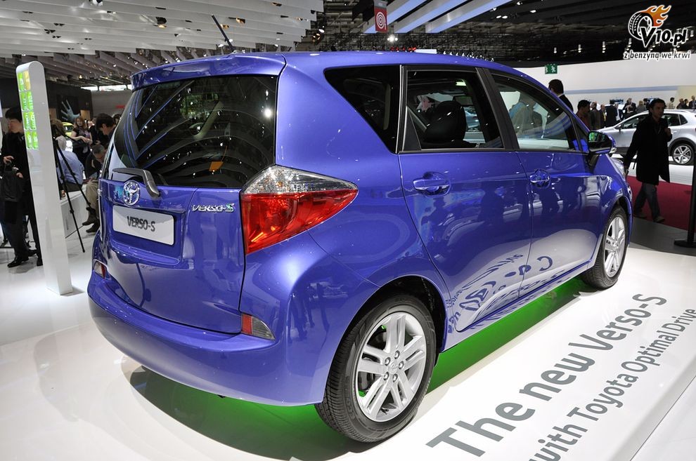 Nowa Toyota Verso-S - Paris Motor Show 2010