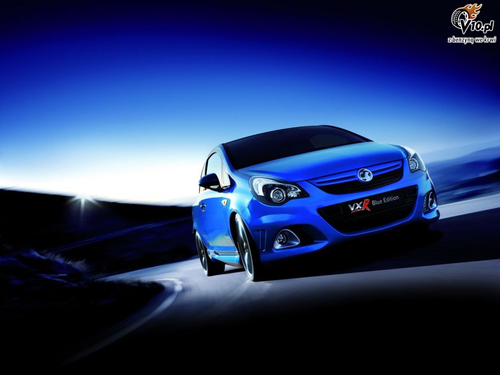 Vauhall VXR Corsa Blue Edition