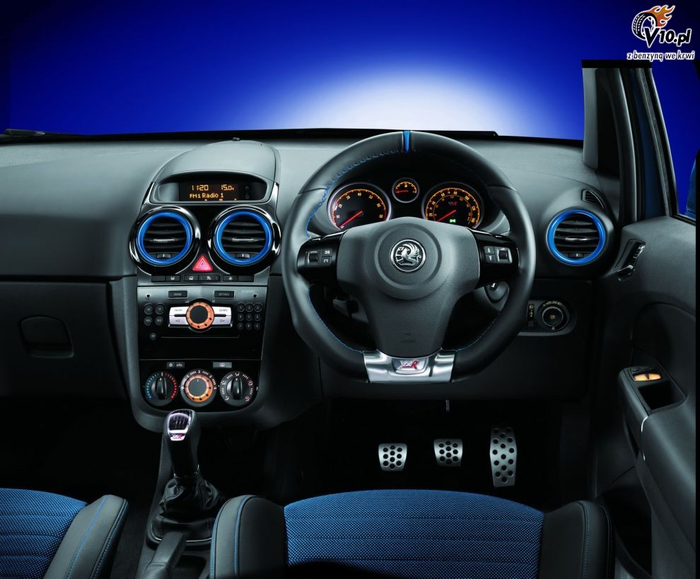 Vauhall VXR Corsa Blue Edition
