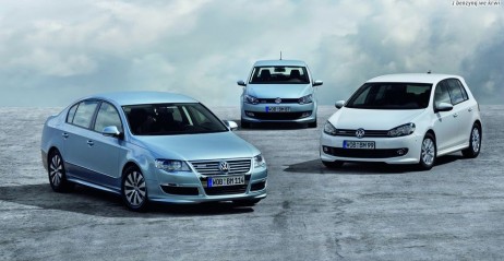 Volkswagen Polo Golf Passat BlueMotion