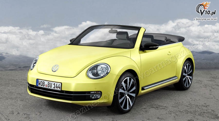 Volkswagen Beetle Cabrio - wizualizacja