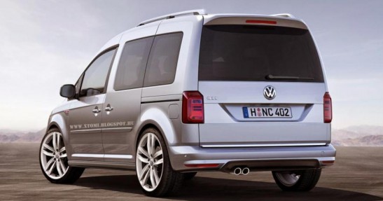 Volkswagen Caddy GTI - wizualizacja