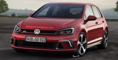 Volkswagen Golf 2016 - wizualizacja