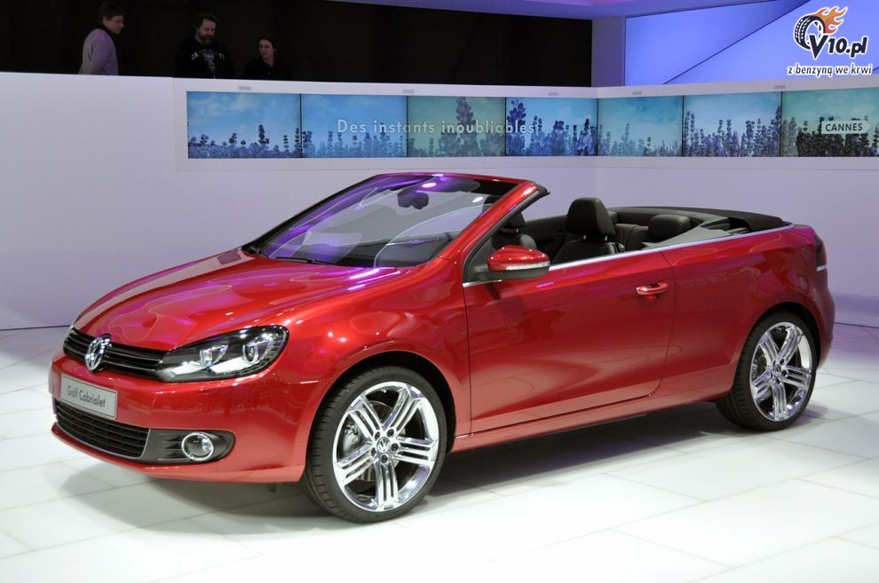 Volkswagen Golf Cabrio na targach w Genewie