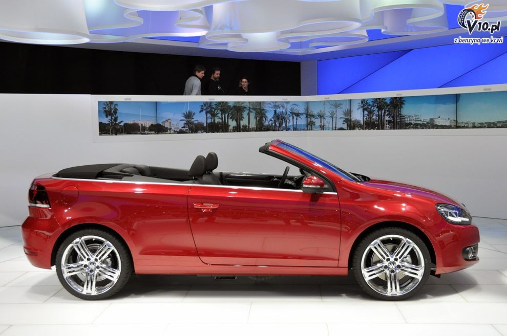 Volkswagen Golf Cabrio na targach w Genewie