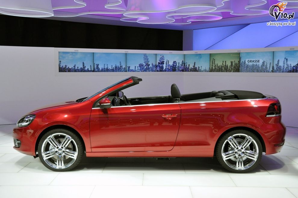 Volkswagen Golf Cabrio na targach w Genewie