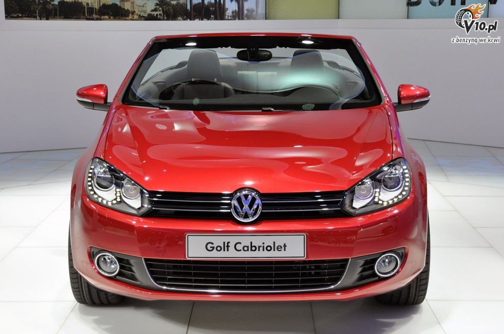 Volkswagen Golf Cabrio na targach w Genewie
