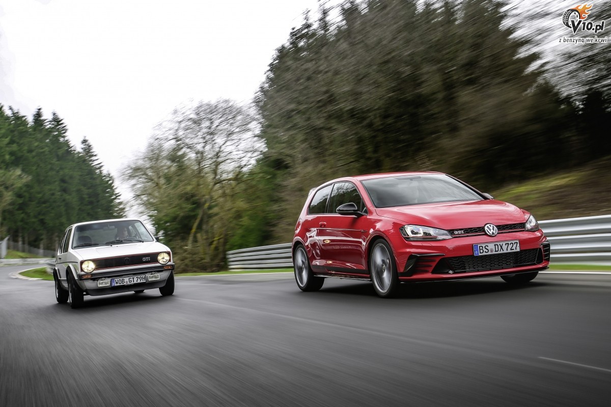 Volkswagen Golf GTI wituje 40-lecie w Goodwood
