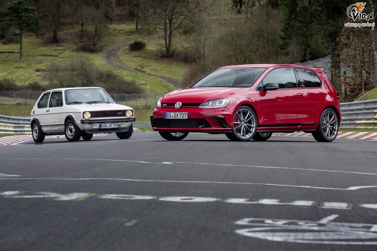 Volkswagen Golf GTI wituje 40-lecie w Goodwood