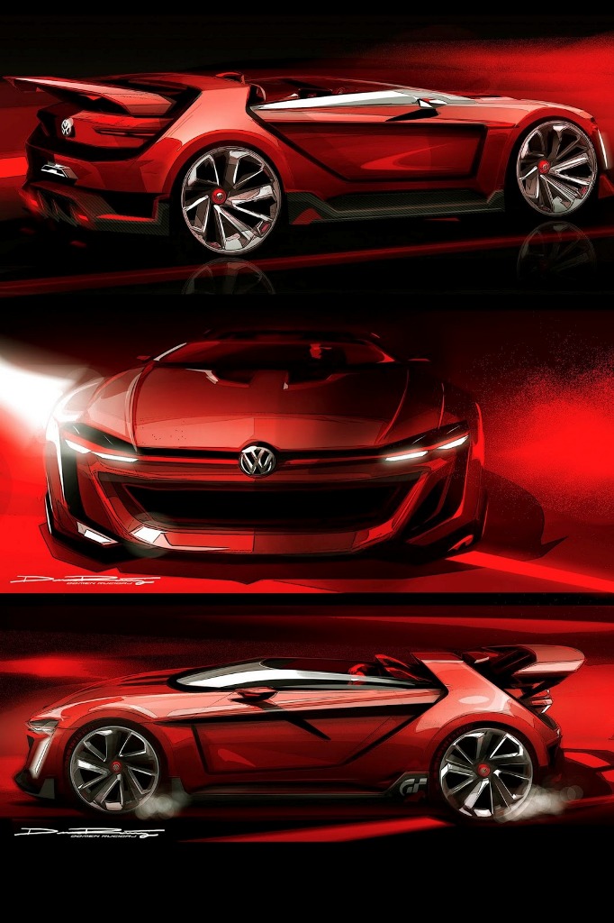 Volkswagen Golf GTI Roadster Vision Gran Turismo