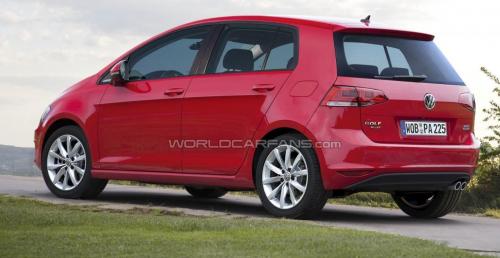 Volkswagen Golf VII Plus - wizualizacja