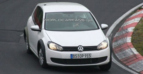 Nowy Volkswagen Golf VII - zdjcie szpiegowskie