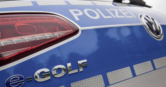 Volkswagen e-Golf Polizei