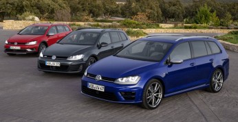 Volkswagen Golf Variant w wersji Alltrack, GTD i R wjeżdża do...