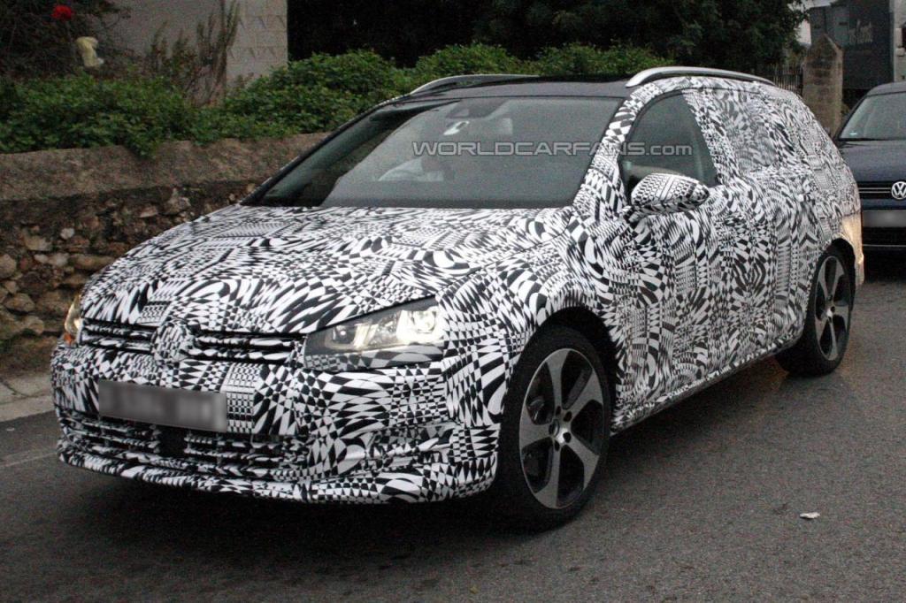 Volkswagen Golf VII Variant - zdjcia szpiegowskie