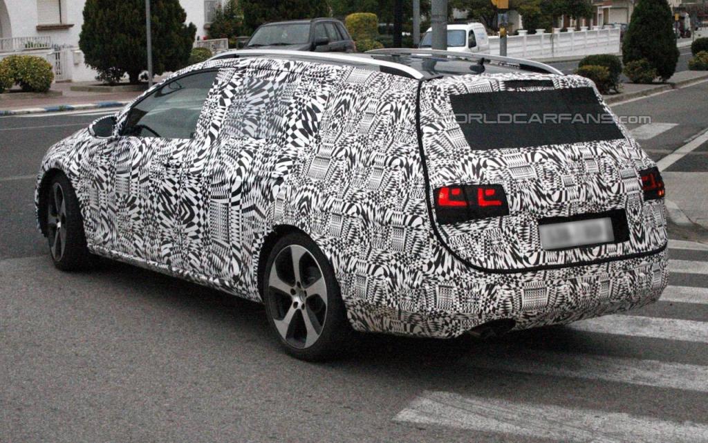 Volkswagen Golf VII Variant - zdjcia szpiegowskie