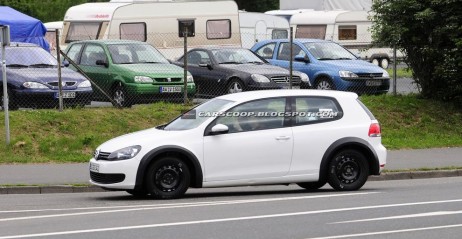 Nowy Volkswagen Golf VII - zdjcia szpiegowskie