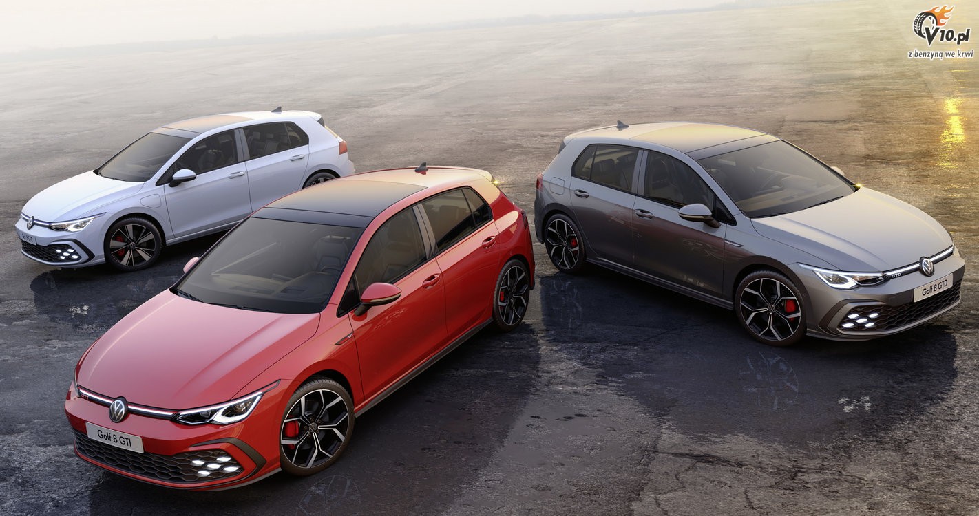 Volkswagen Golf GTI, GTD oraz GTE