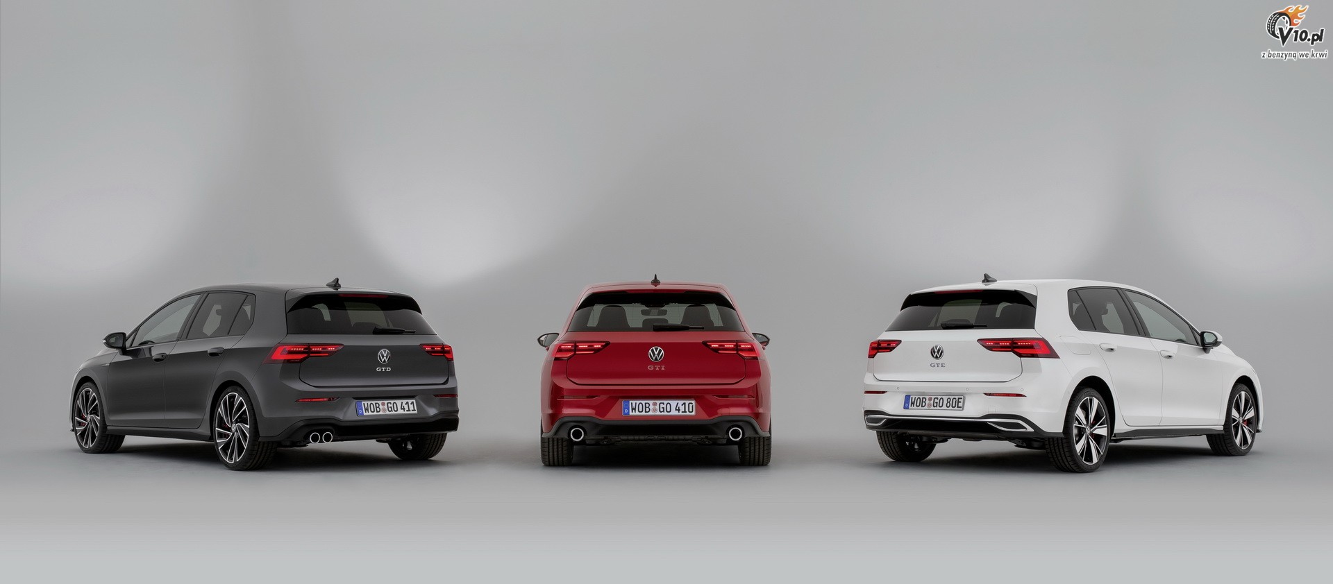 Volkswagen Golf GTI, GTD oraz GTE