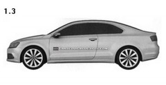 Nowy Volkswagen Jetta Coupe - szkic patentowy