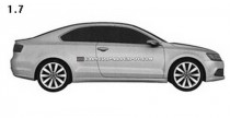 Nowy Volkswagen Jetta Coupe - szkic patentowy