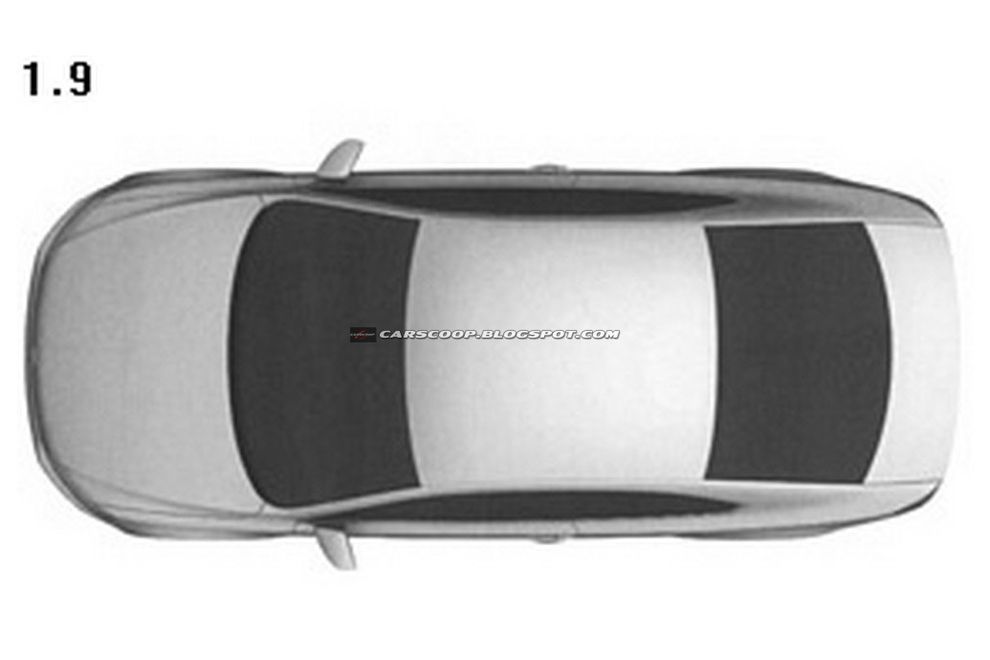 Nowy Volkswagen Jetta Coupe - szkic patentowy