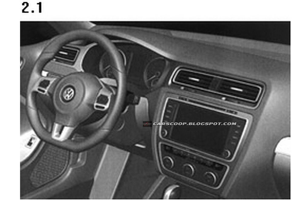 Nowy Volkswagen Jetta Coupe - szkic patentowy
