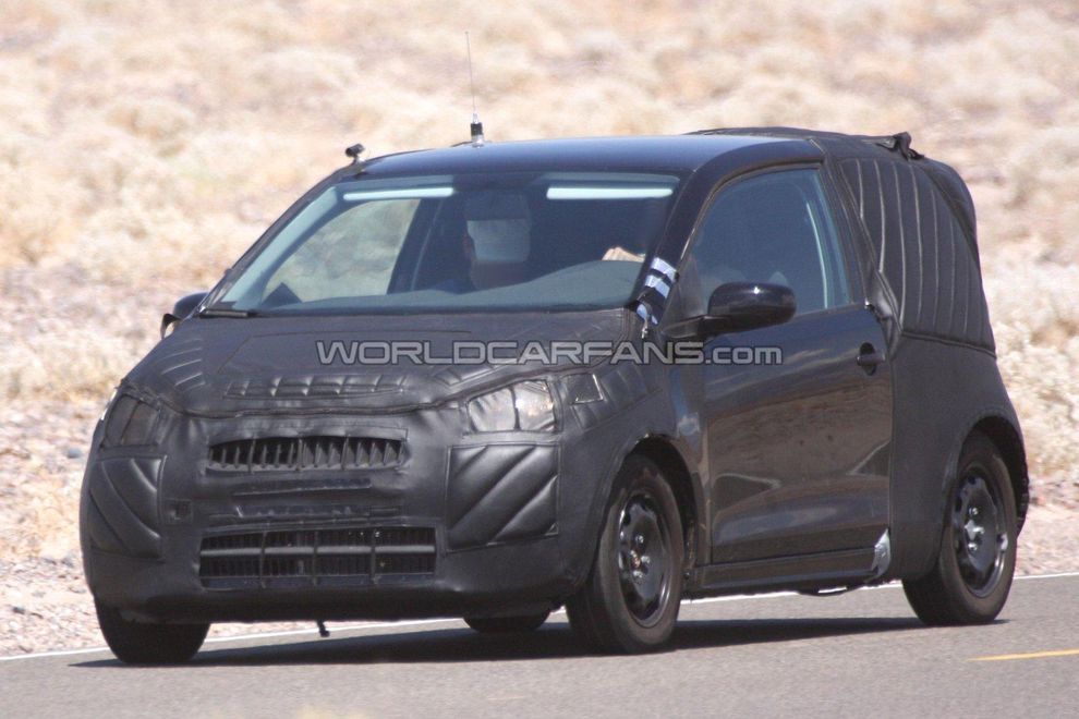 Nowy Volkswagen Lupo Up! - zdjcie szpiegowskie