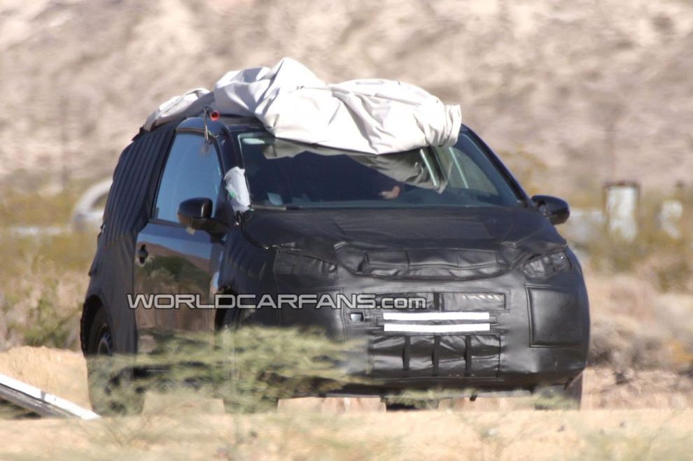 Nowy Volkswagen Lupo Up! - zdjcie szpiegowskie