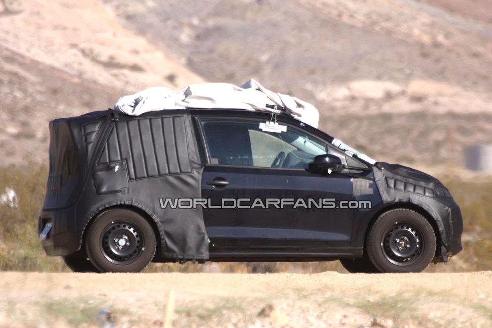 Nowy Volkswagen Lupo Up! - zdjcie szpiegowskie