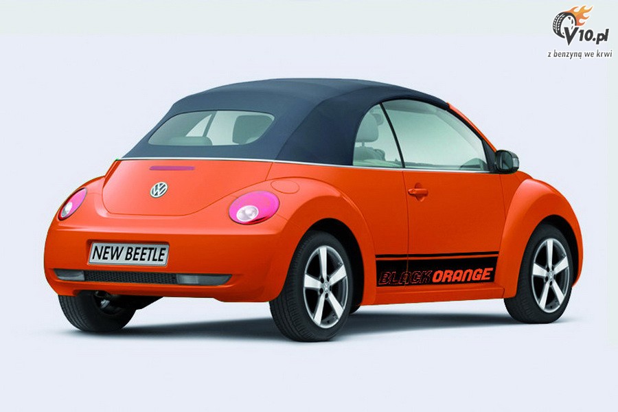 Volkswagen New Beetle BlackOrange
