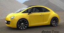 Nowy Volkswagen New Beetle II - nowa wizualizacja