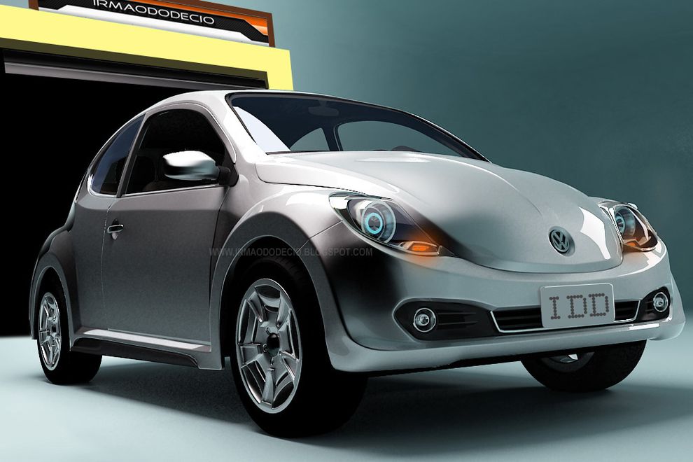 Nowy Volkswagen New Beetle II - wizualizacja