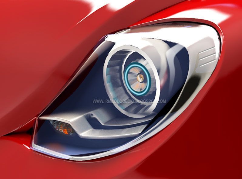 Nowy Volkswagen New Beetle II - wizualizacja
