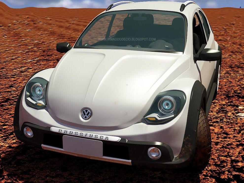 Nowy Volkswagen New Beetle II - wizualizacja