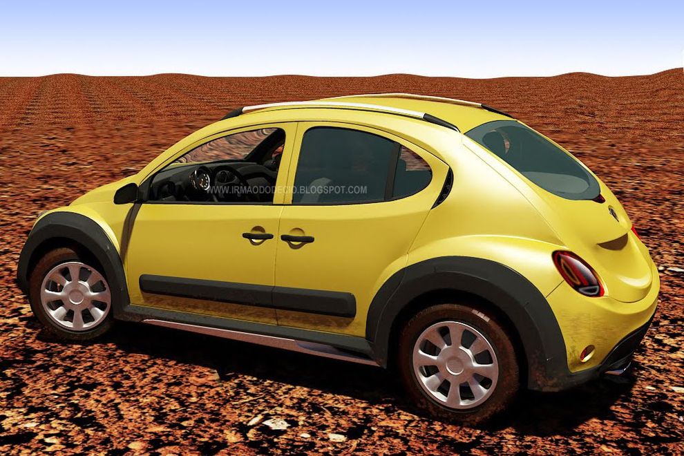 Nowy Volkswagen New Beetle II - wizualizacja